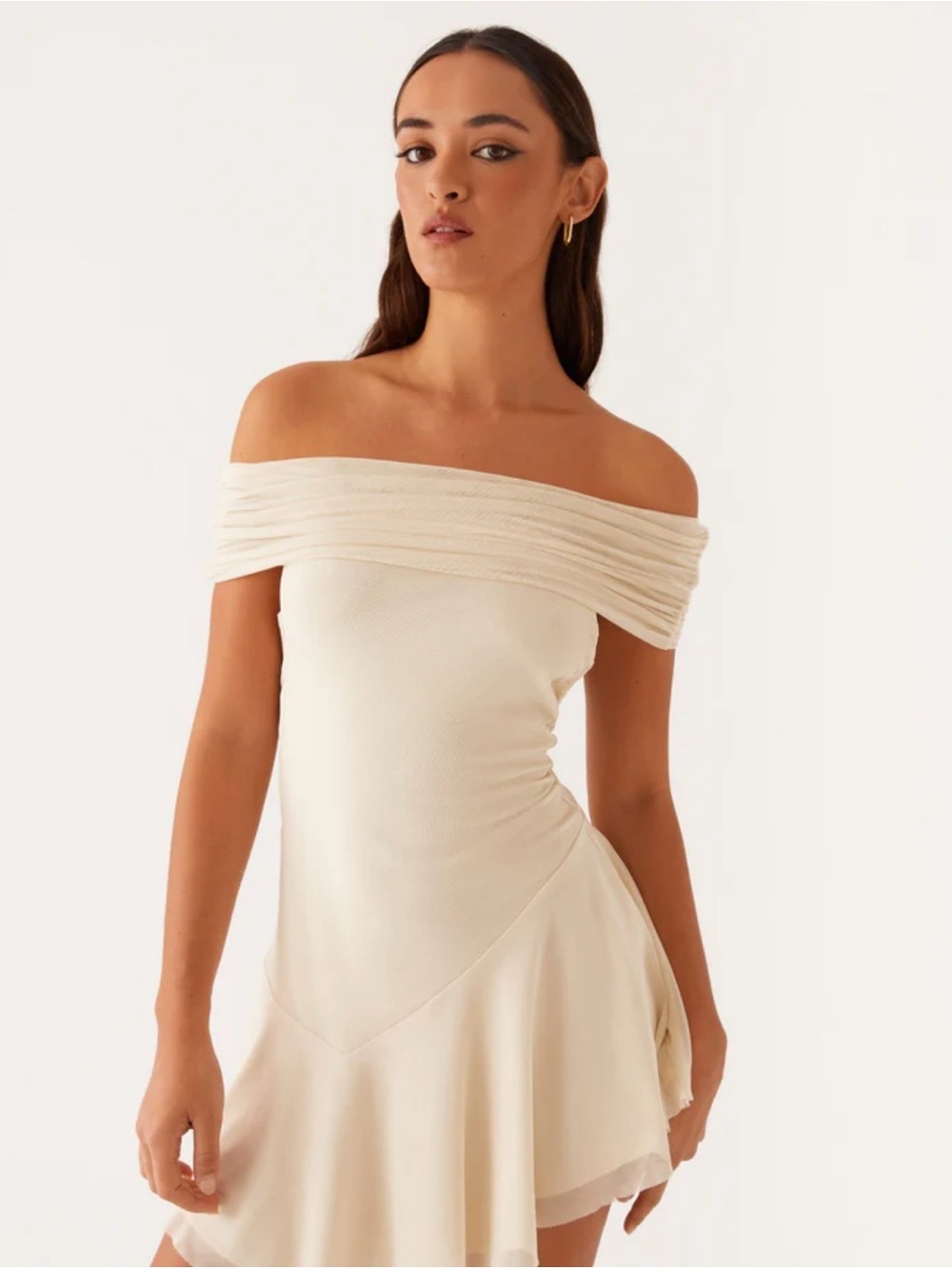 Peppermayo Finola Off Shoulder Mini Dress - Picture 1 of 6